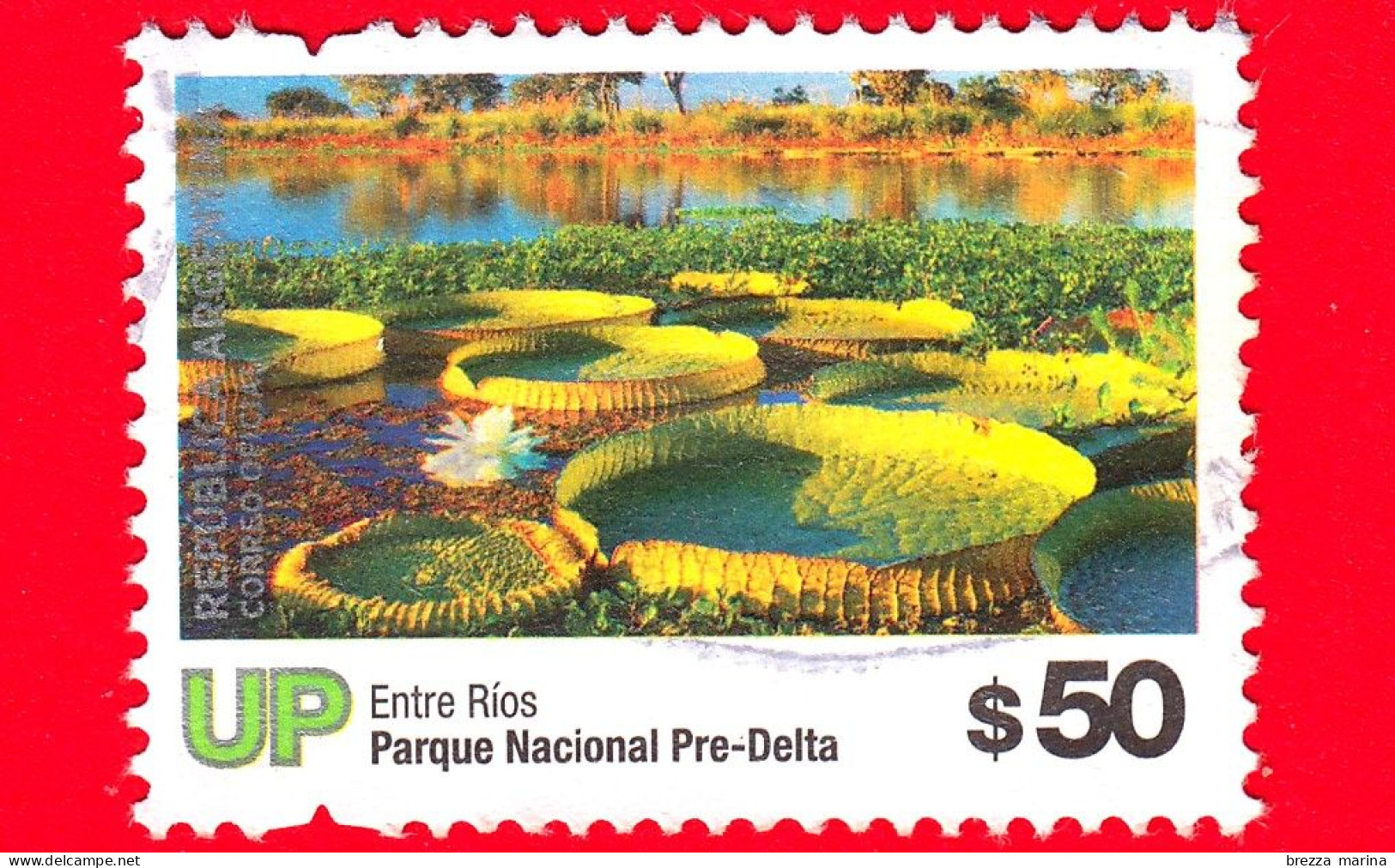 ARGENTINA - Usato - 2019 - Parco Nazionale Pre-Delta, Entre Rios - 50 - Used Stamps