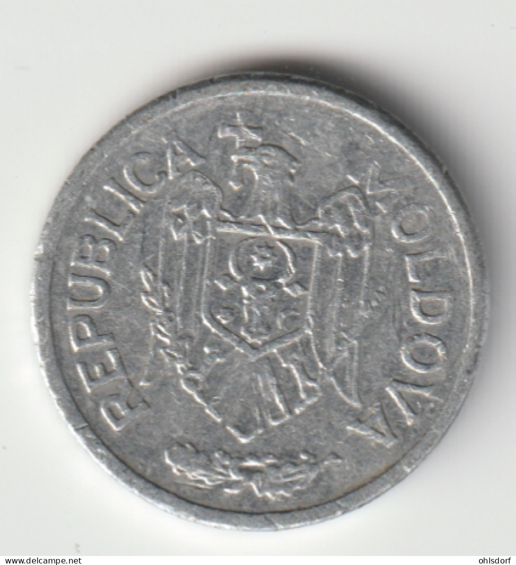 MOLDOVA 2001: 5 Bani, KM 2 - Moldavië