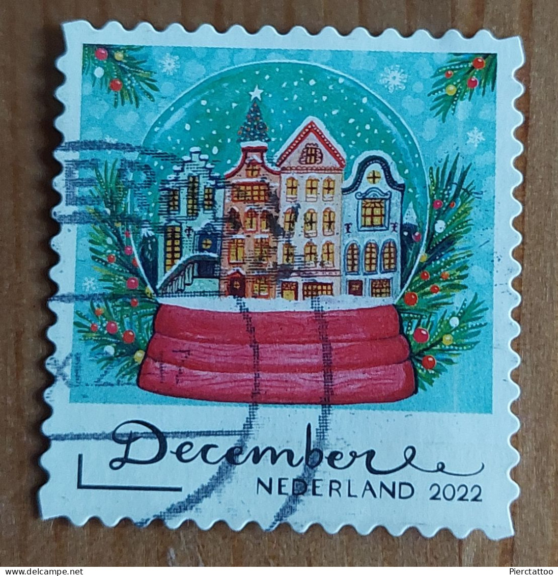 Décembre (Noël) - Pays Bas - 2022 - YT4096 - Used Stamps