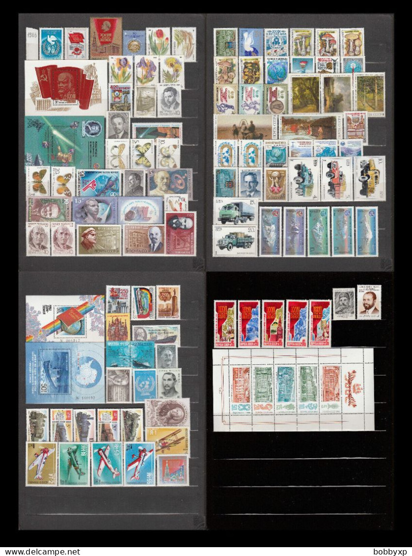 Russia. USSR 1986. Full Yearsets 104 Stamps & 5 Souvenir Sheets. MNH - Full Years