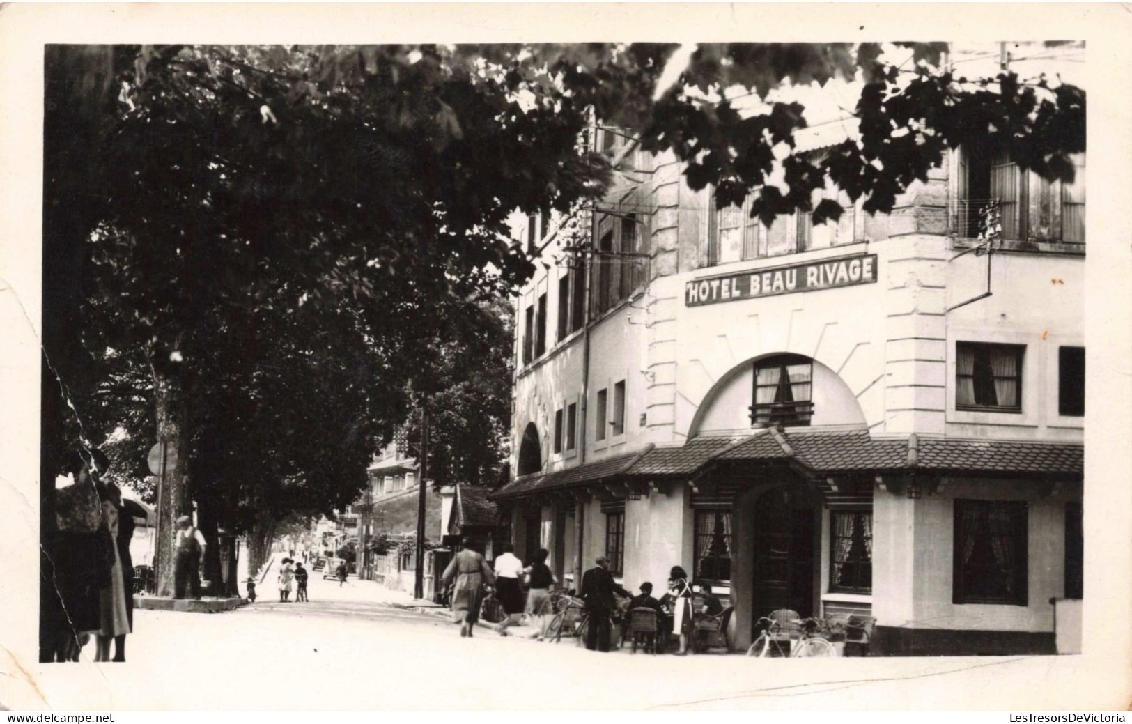 FRANCE - Seyssel - Hostellerie Du Beau Rivage - Carte Postale Ancienne - Seyssel