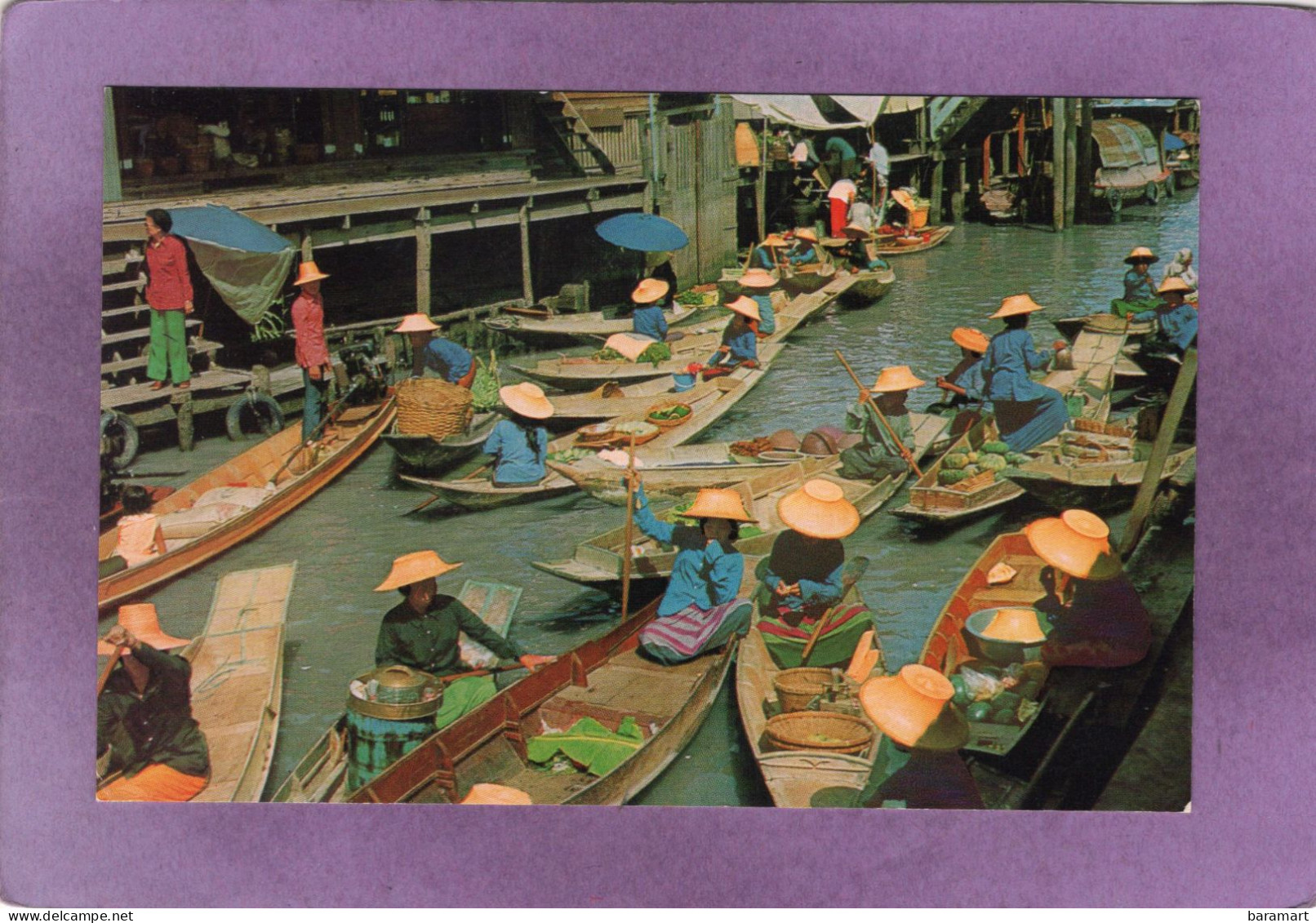 Ratchaburi  Dam-Nern Saduak  The Floating Market   Marché Flottant De Damnoen Saduak - Thaïlande