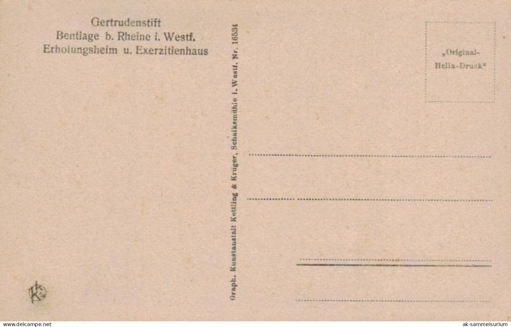 Bentlage / Rheine / Gertrudenstift (D-A409) - Rheine