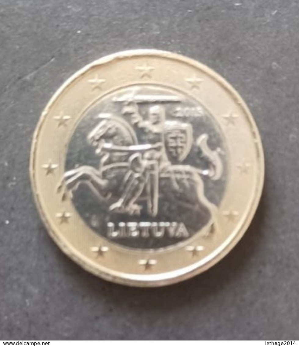 LIETUVA LITUANIA 1 EURO 2015 COMMEMORATIVE VYTIS - Litauen