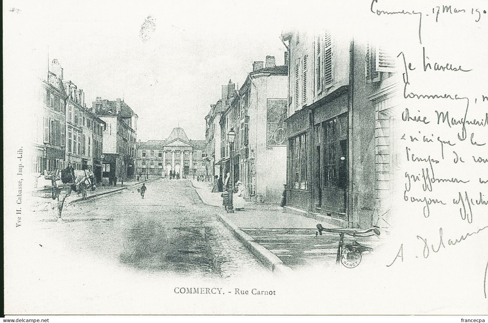 1250 - LORRAINE - COMMERCY - Rue Carnot - Lorraine