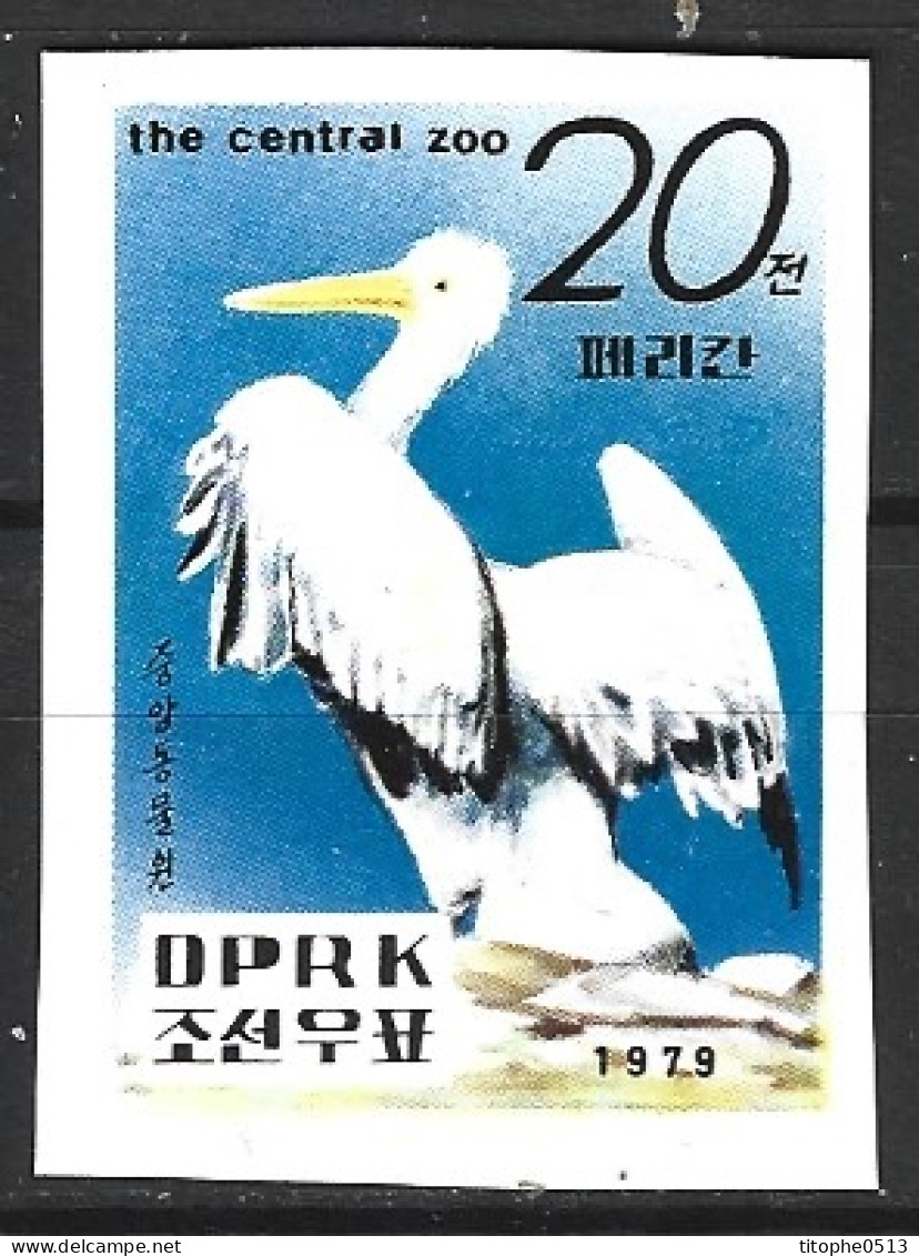 COREE DU NORD. N°1546 NON DENTELE De 1979. Pélican. - Pelicans