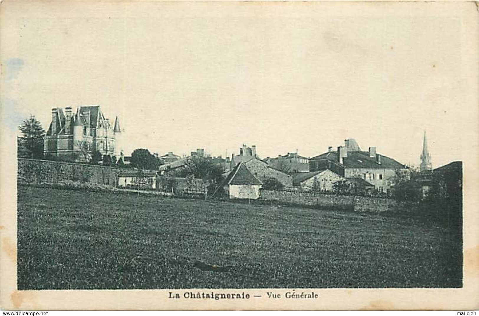 Dpts Div. -ref-BK828- Vendée - La Chataigneraie - Vue Generale - - La Chataigneraie