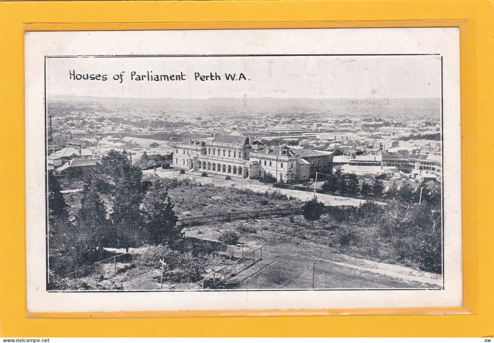 AUSTRALIE - WESTERN AUSTRALIA - PERTH - Houses Of Parliament Perth W.A. -  A 3392 - Perth