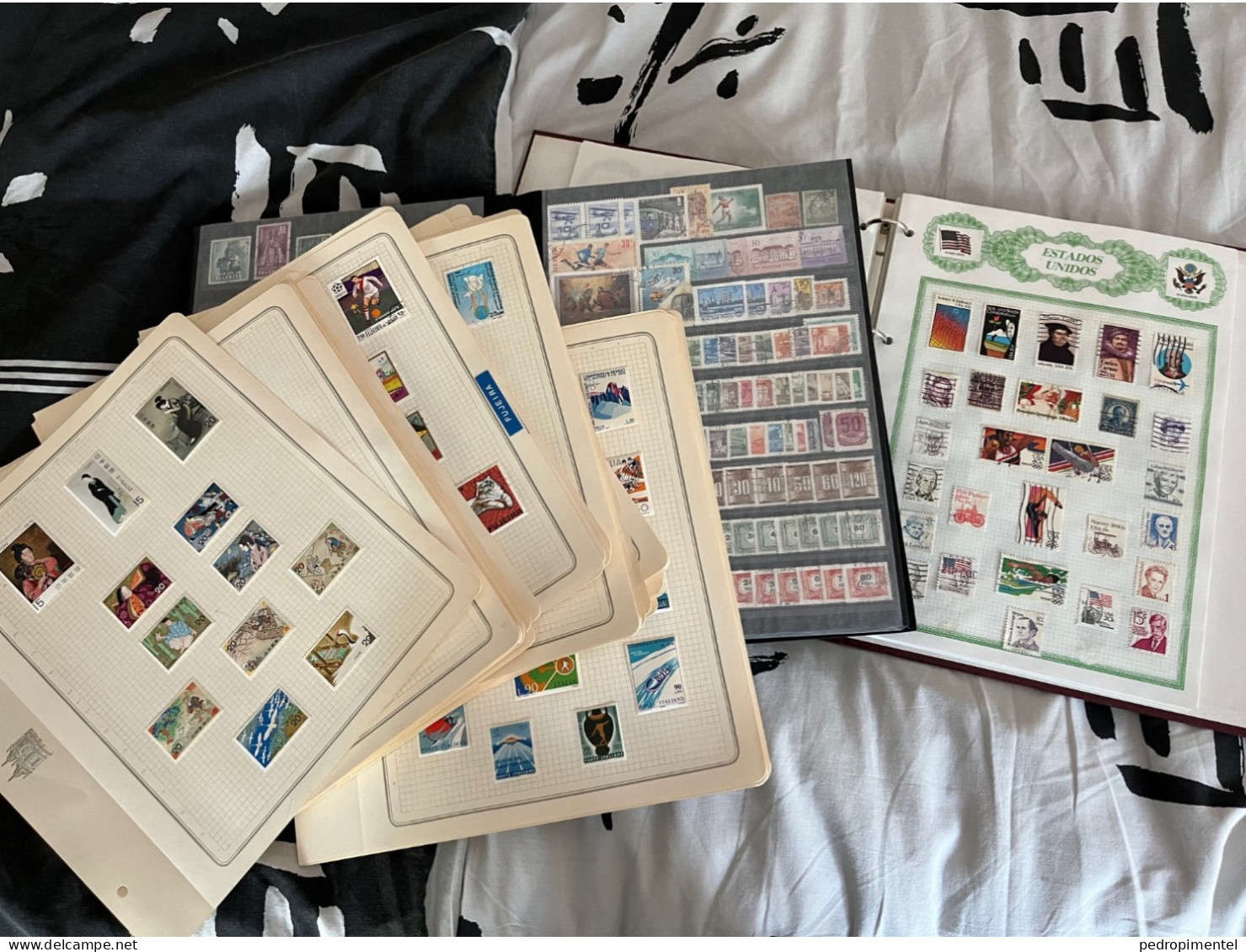 World Collection 2500+ Stamps Used And Mint Hinged (with Some Complete Series) - Collections (sans Albums)