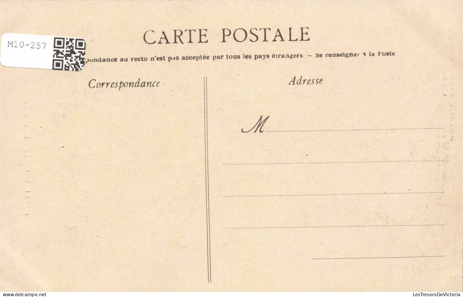 FRANCE - Douarnenez - Un Lit Clos - Carte Postale Ancienne - Morgat