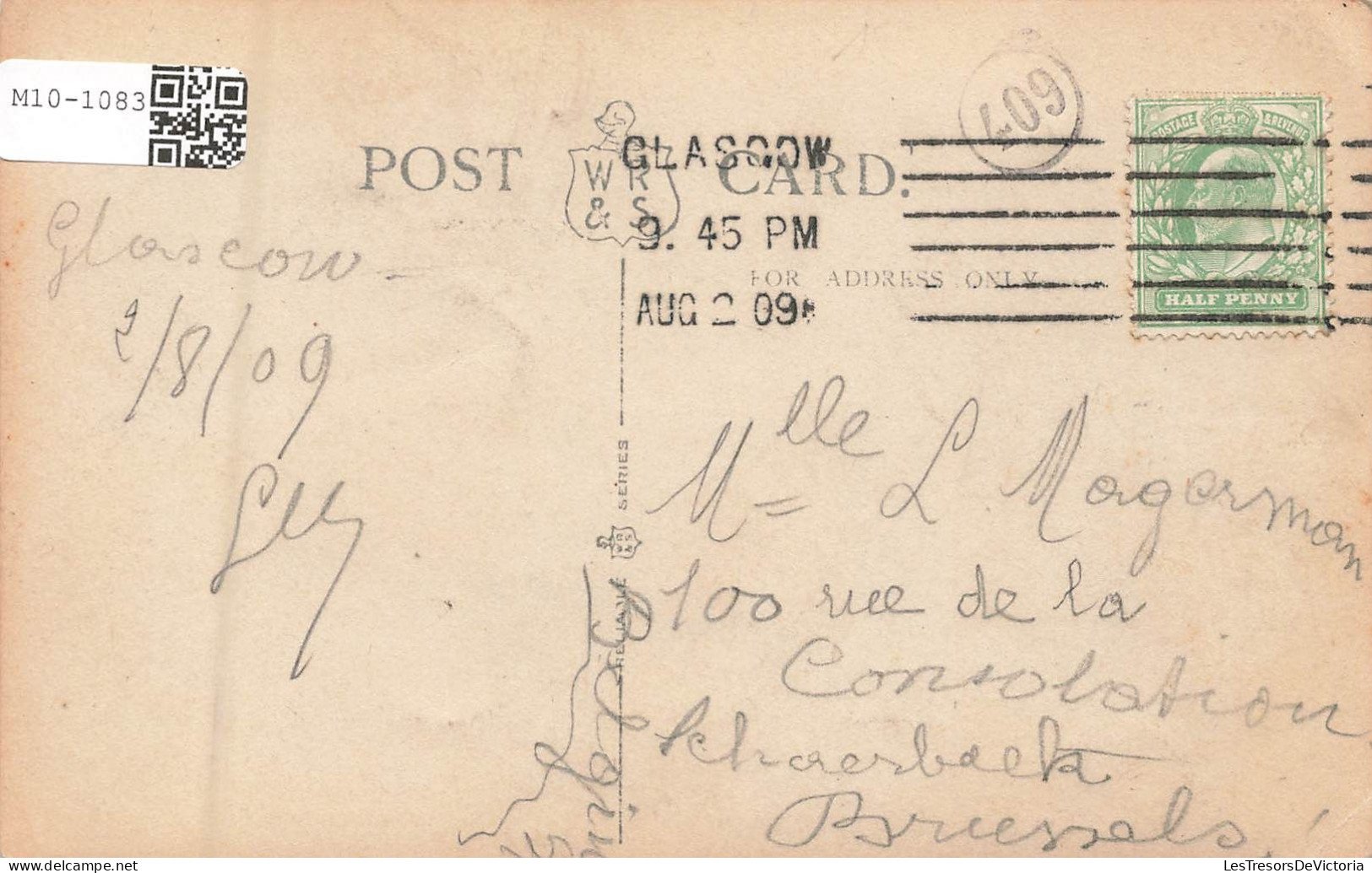 ROYAUME-UNI - Ecosse - Glasgow - Charing Cross - Animé - Carte Postale Ancienne - Lanarkshire / Glasgow