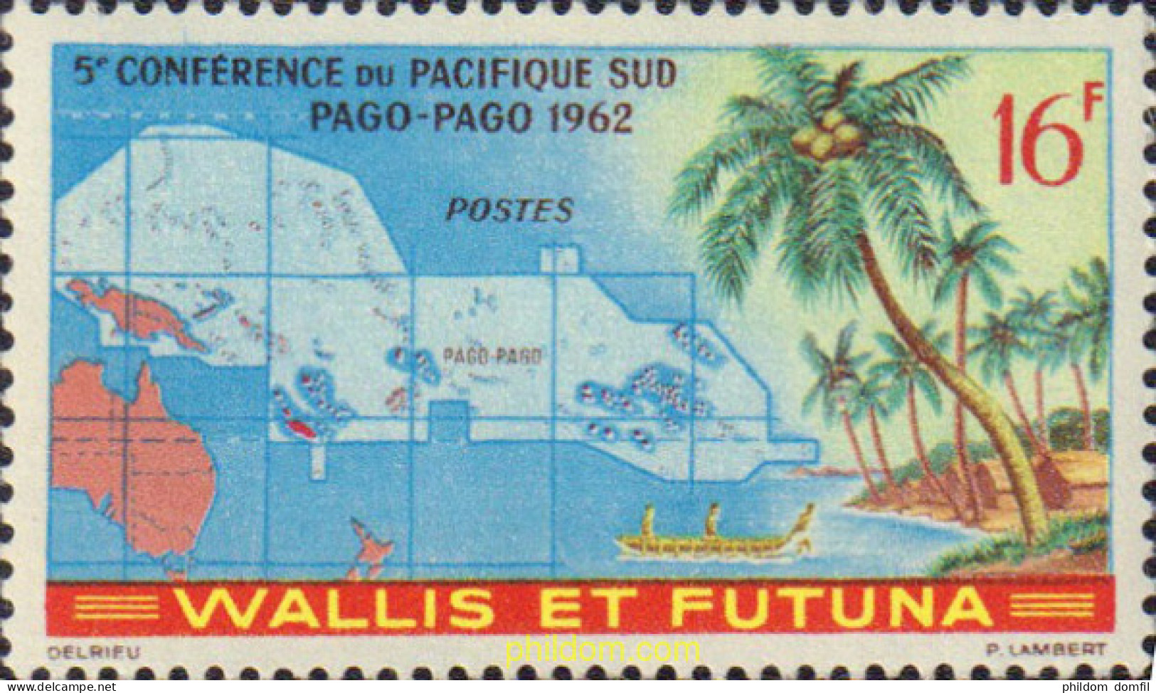 584814 MNH WALLIS Y FUTUNA 1962 5 CONFERENCIA PACIFICO SUR - Nuevos