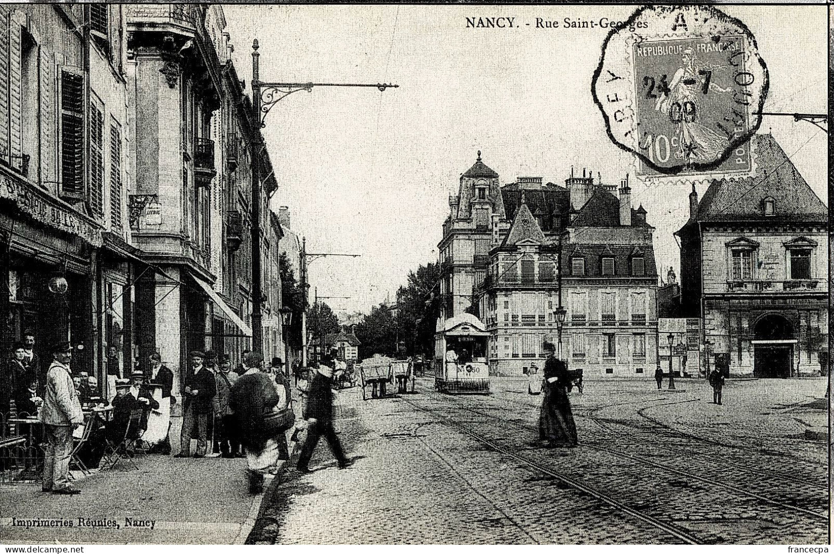 1272 - LORRAINE - NANCY - Rue Saint Georges - Lorraine