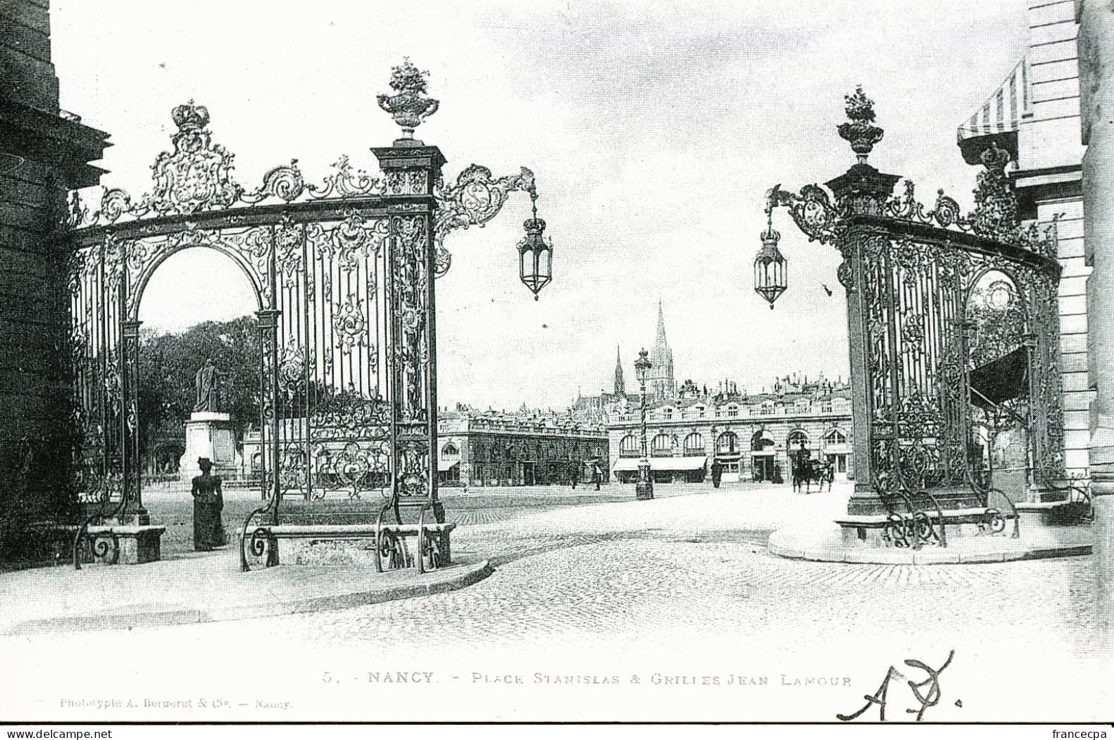 1274 - LORRAINE - NANCY - Place Stanislas - Grilles Jean Lamour - Lorraine