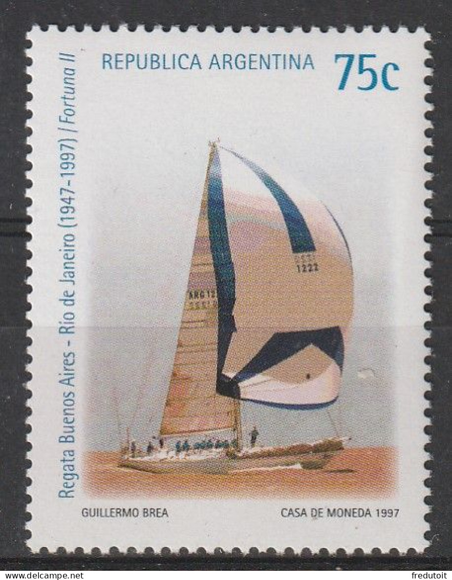 ARGENTINE - N°1962 ** (1997) La Régate - Neufs