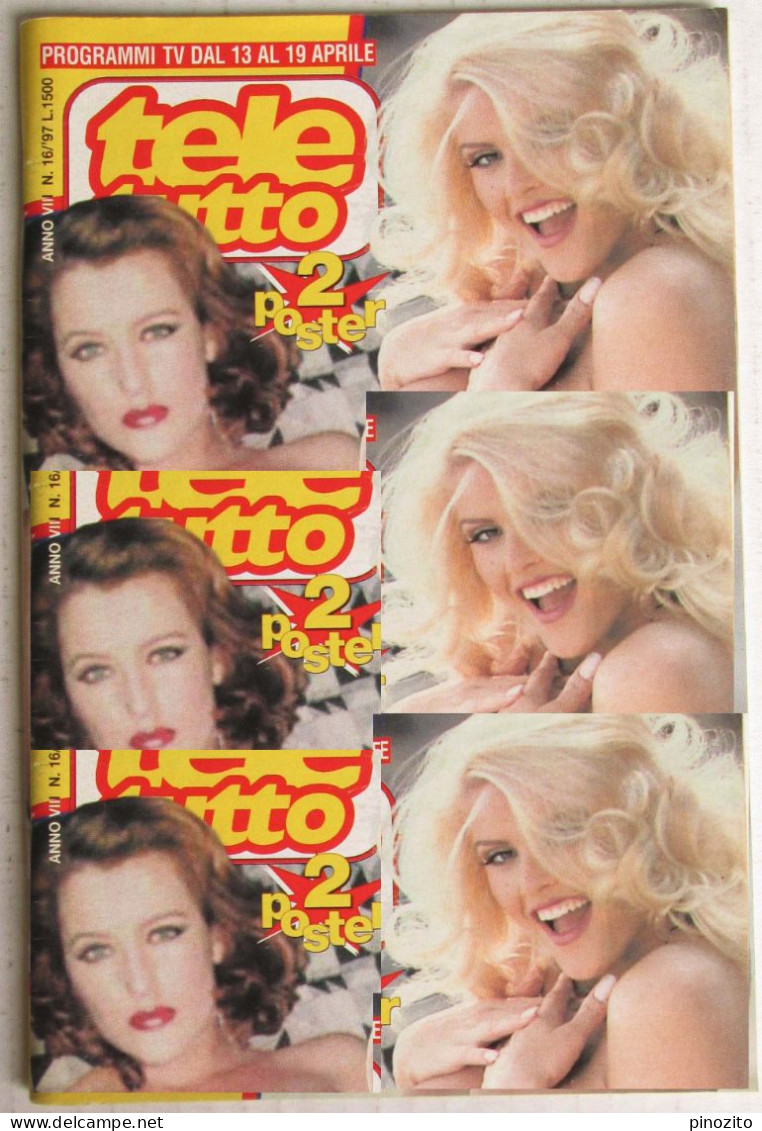 TELETUTTO 16 1997 Anna Nicole Smith Lucia Cordero Laura Freddi Matilde Brandi - Televisie