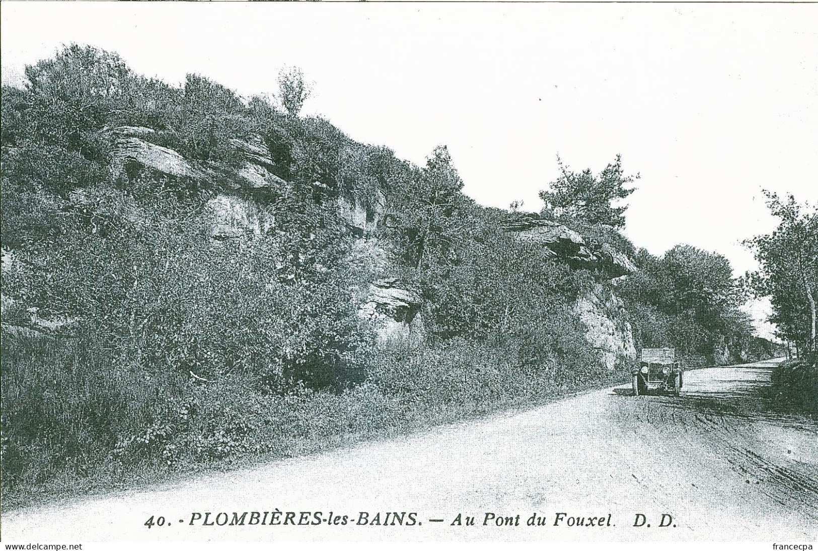1279 - LORRAINE - PLOMBIERES LES BAINS - Au Pont Du Fouxel - Lorraine