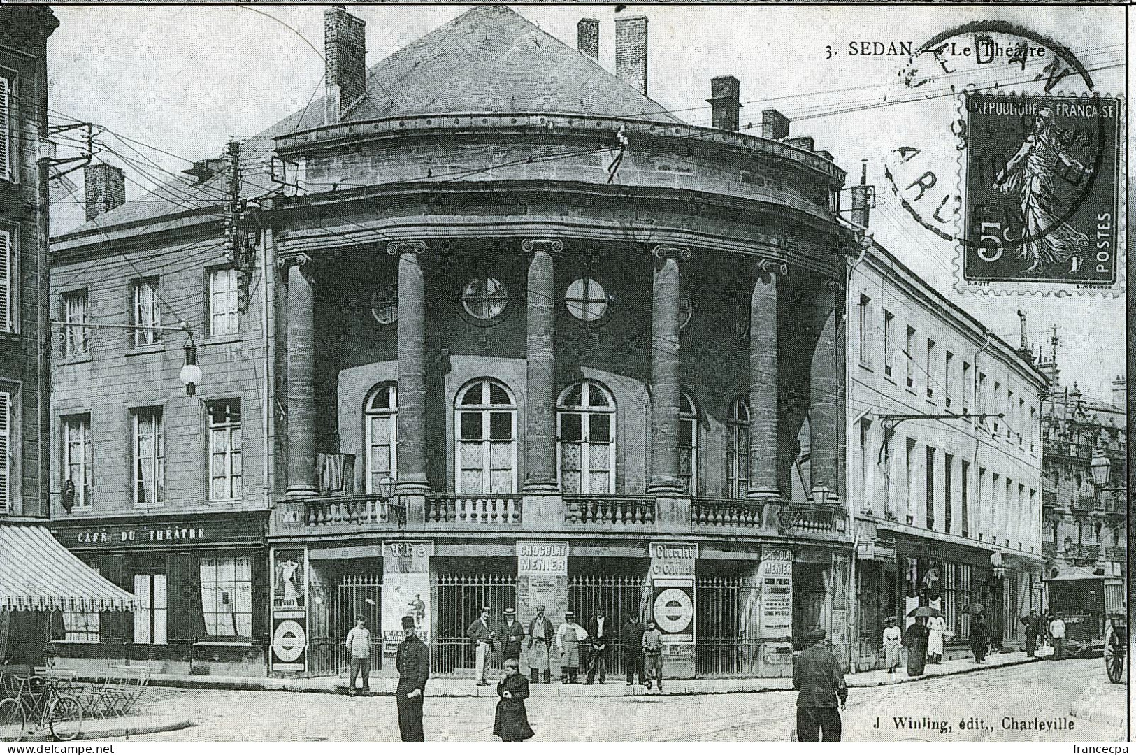 1288 - LORRAINE - SEDAN - Le Théâtre - Lorraine