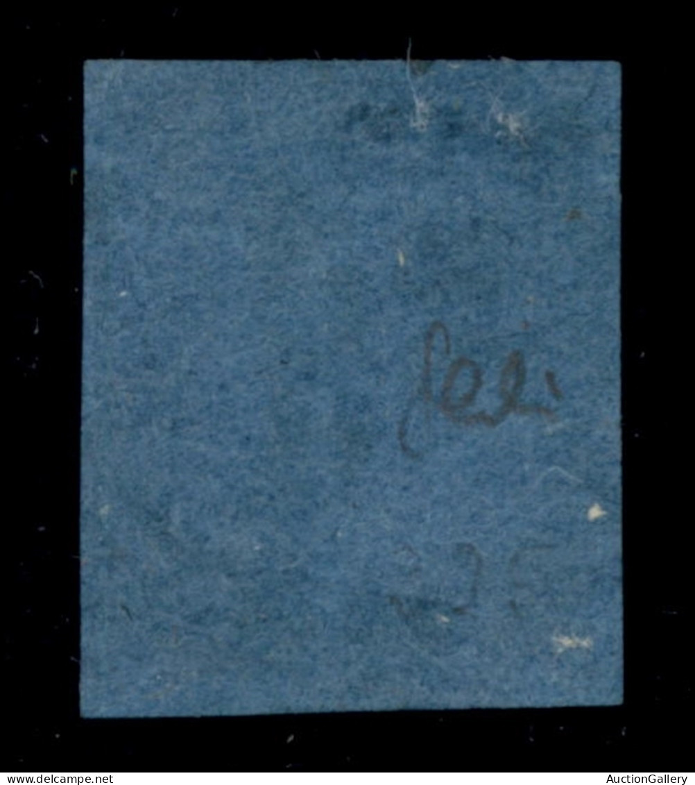 Antichi Stati Italiani - Parma - 1852 - 40 Cent Azzurro (5) - Usato - Cert. Cilio - Otros & Sin Clasificación