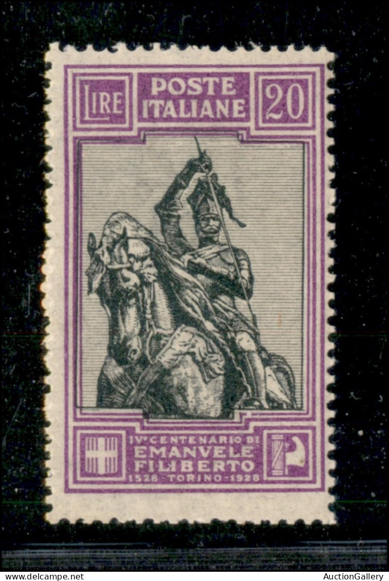 Regno - Vittorio Emanuele III - 1928 - Filiberto (226/229 + 233/238) - Serie Completa - Dentellature Comuni - Gomma Inte - Andere & Zonder Classificatie