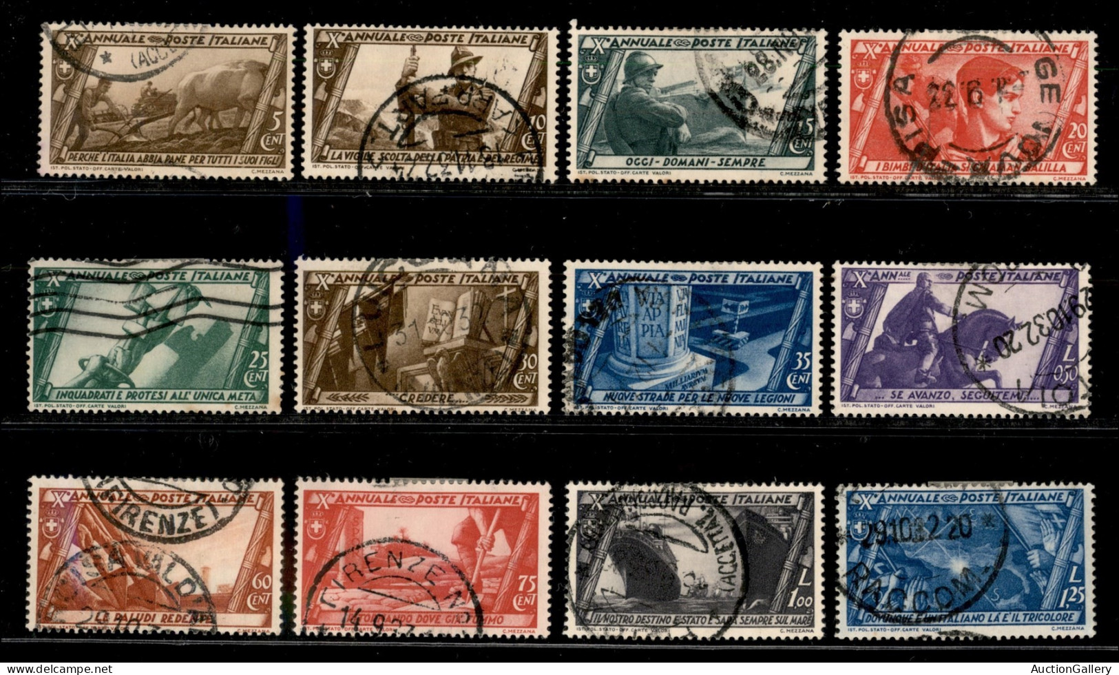 Regno - Vittorio Emanuele III - 1932 - Marcia Su Roma (325/340) + Aerea (42/43) + Espressi (17/18) - Emissione Completa  - Other & Unclassified