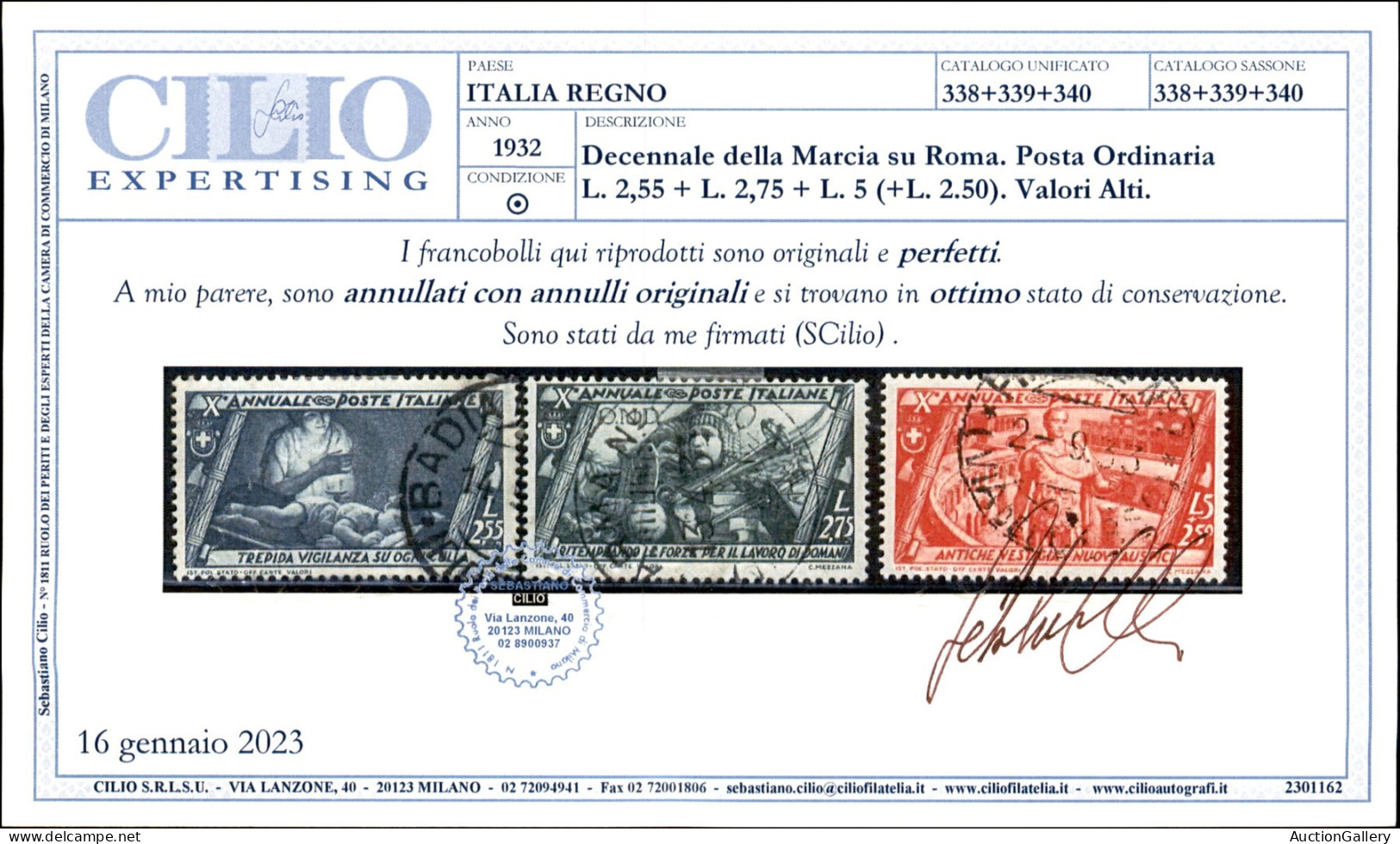 Regno - Vittorio Emanuele III - 1932 - Marcia Su Roma (325/340) + Aerea (42/43) + Espressi (17/18) - Emissione Completa  - Sonstige & Ohne Zuordnung