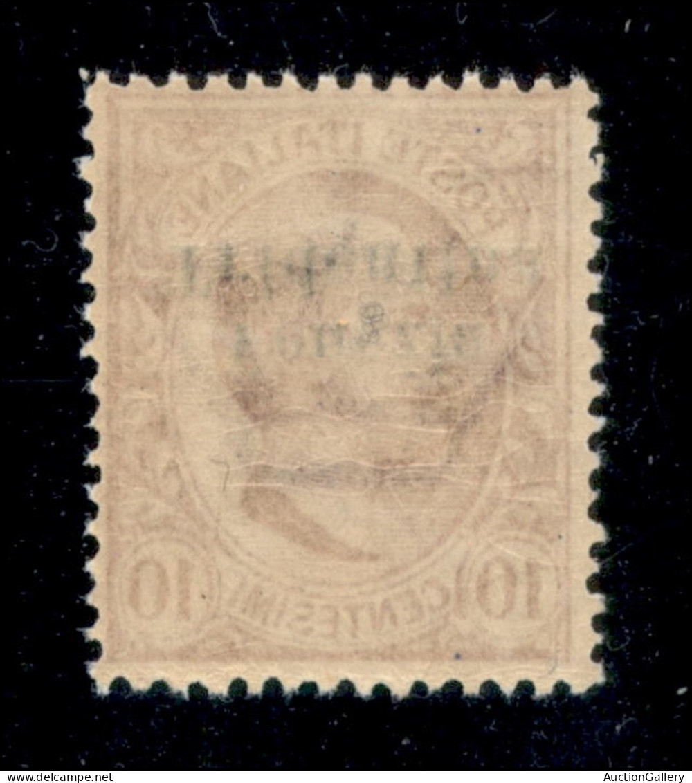 Occupazioni I Guerra Mondiale - Trentino-Alto Adige - 1918 - 10 Cent (22aa) Con Soprastampa Capovolta - Gomma Integra (6 - Sonstige & Ohne Zuordnung