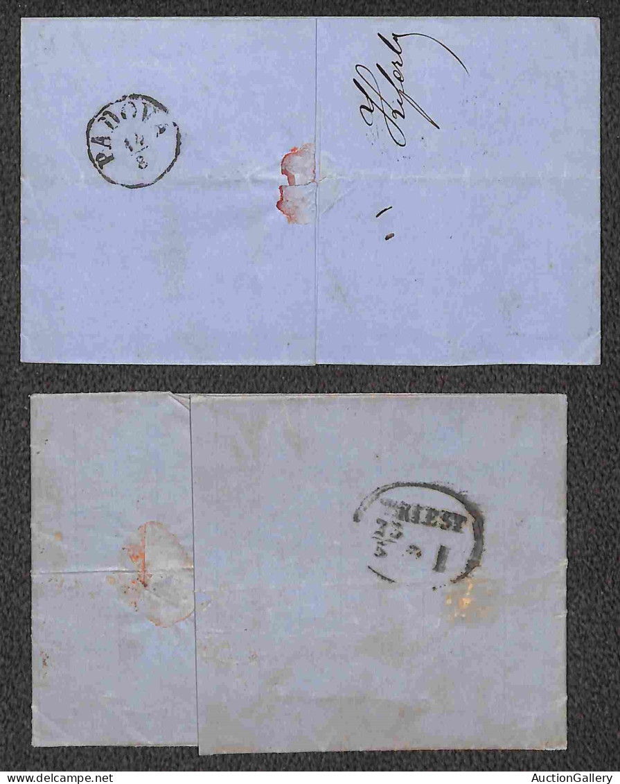 Europa - Austria - 1853/1901 - Dieci lettere + 1 cartolina con affrancature del periodo - da esaminare