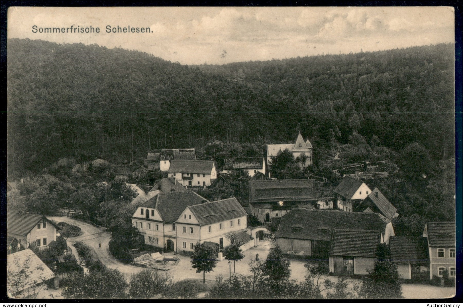 Europa - Austria - Schelesen (viola) - Cartolina Per Praga Del 30.8.1911 - Autres & Non Classés