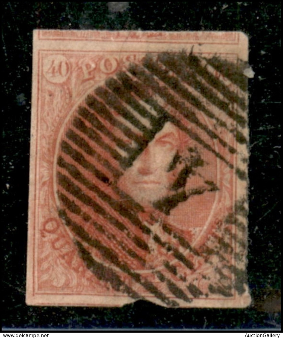 Europa - Belgio - 1858 - 40 Cent (9) Usato - Sonstige & Ohne Zuordnung