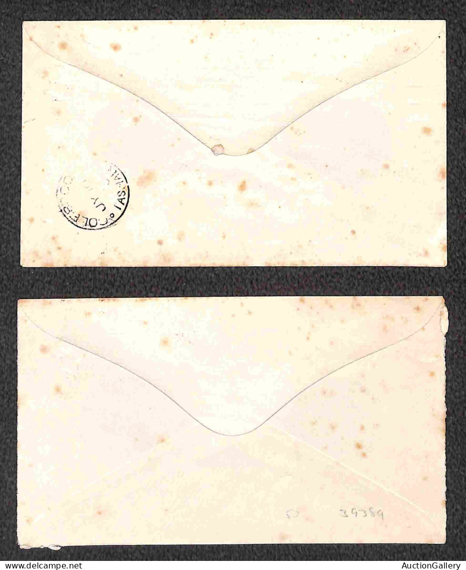 Oltremare - Australia - Tasmania - Hobart - 1906/1908 - Quattro Buste Postali Da 1 Penny Usate - Altri & Non Classificati