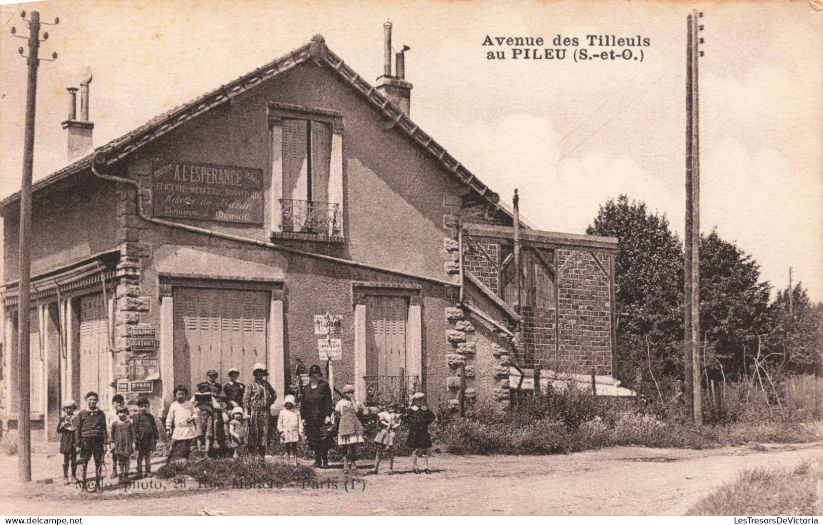 FRANCE - Avenue Des Tilleuls Au Pileu (S Et O) - Carte Postale Ancienne - Massy