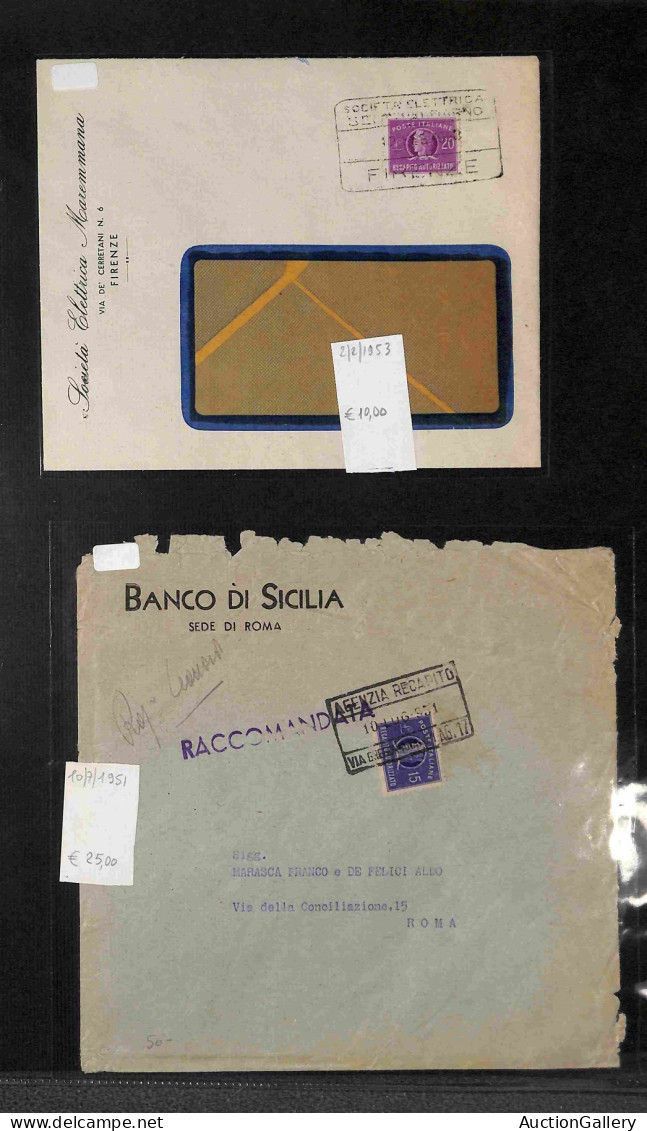 Lotti E Collezioni - Area Italiana  - REPUBBLICA - 1945/1976 - Posta Pneumatica E Espressi - Collezione Di Oltre 110 Bus - Altri & Non Classificati