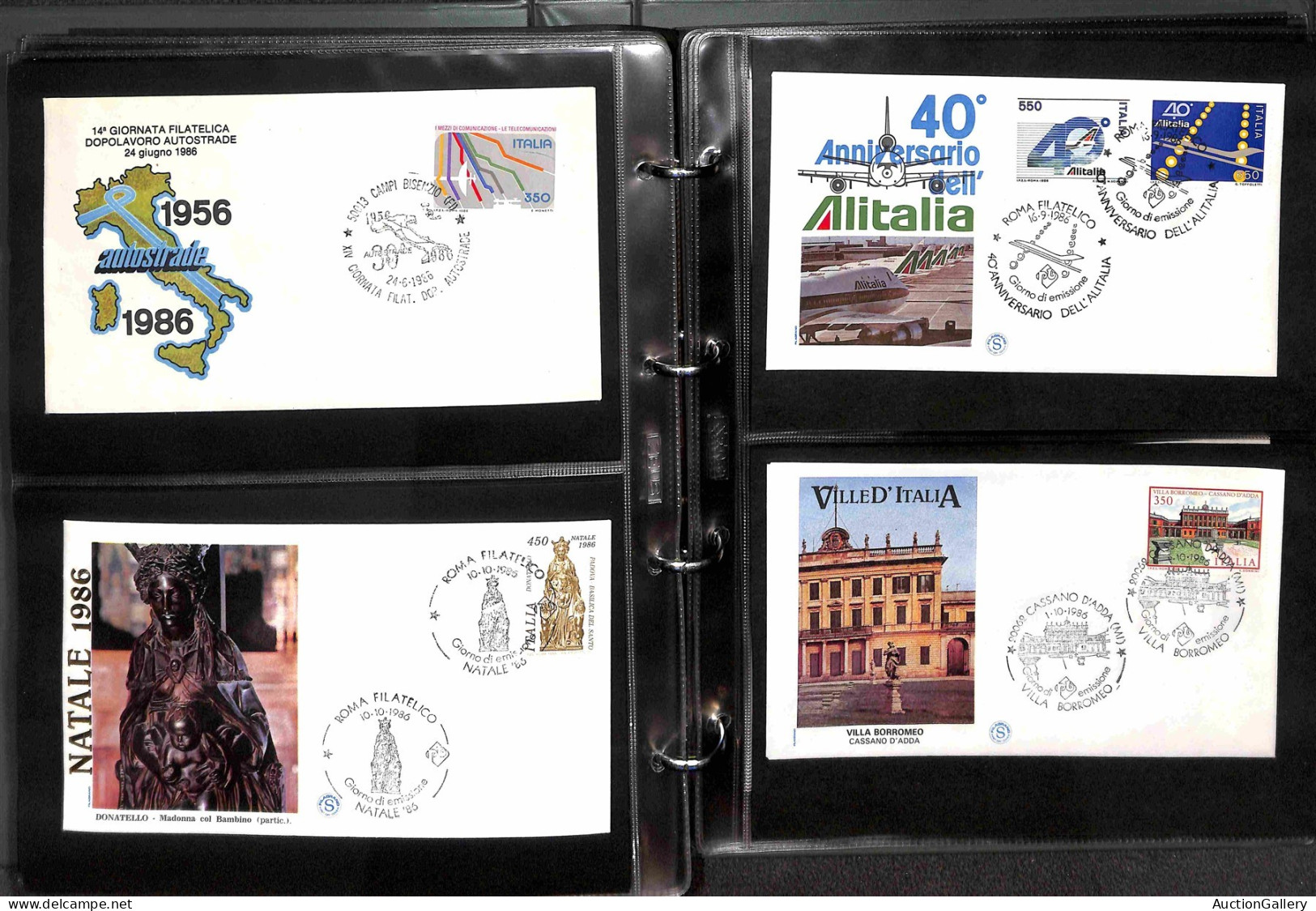 Lotti E Collezioni - Area Italiana  - REPUBBLICA - 1975/1989 - FDC - Collezione Di Buste Primo Giorno Emesse Nel Periodo - Sonstige & Ohne Zuordnung