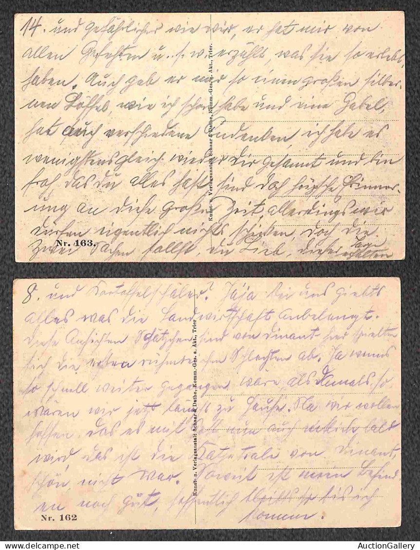 Lotti E Collezioni - Area Italiana  - CARTOLINE - 1914/1920 - Piccolo Insieme Di 11 Cartoline Di Alcuni Paesini Europei  - Altri & Non Classificati