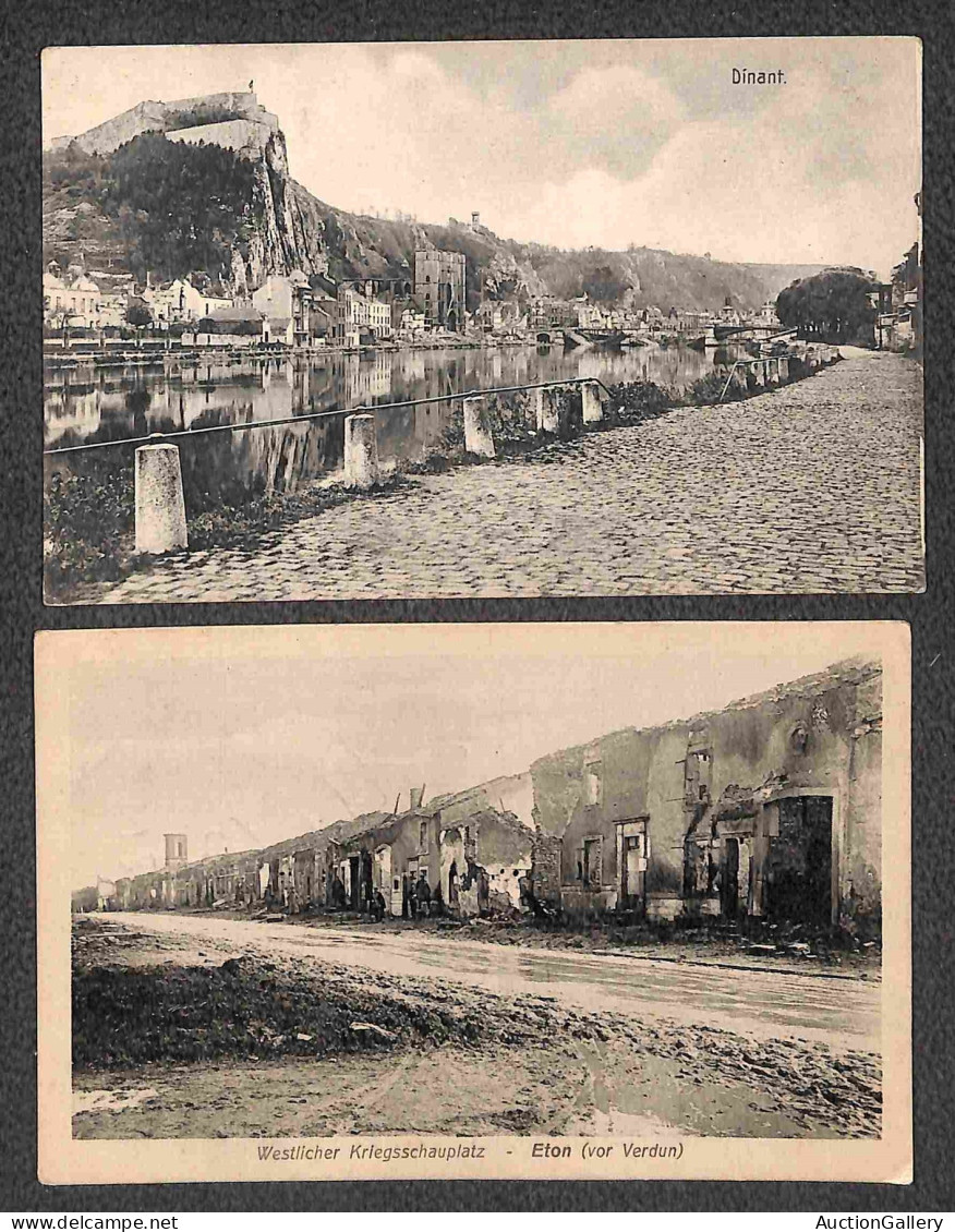 Lotti E Collezioni - Area Italiana  - CARTOLINE - 1914/1920 - Piccolo Insieme Di 11 Cartoline Di Alcuni Paesini Europei  - Sonstige & Ohne Zuordnung