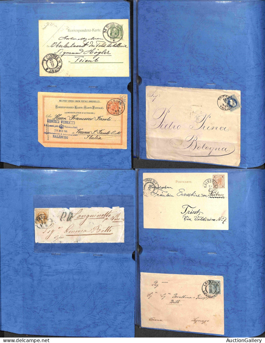 Lotti E Collezioni - Europa E Oltremare - AUSTRIA - 1880/1960 Circa - Lotto Di Oltre 170 Buste E Cartoline Del Periodo I - Otros & Sin Clasificación