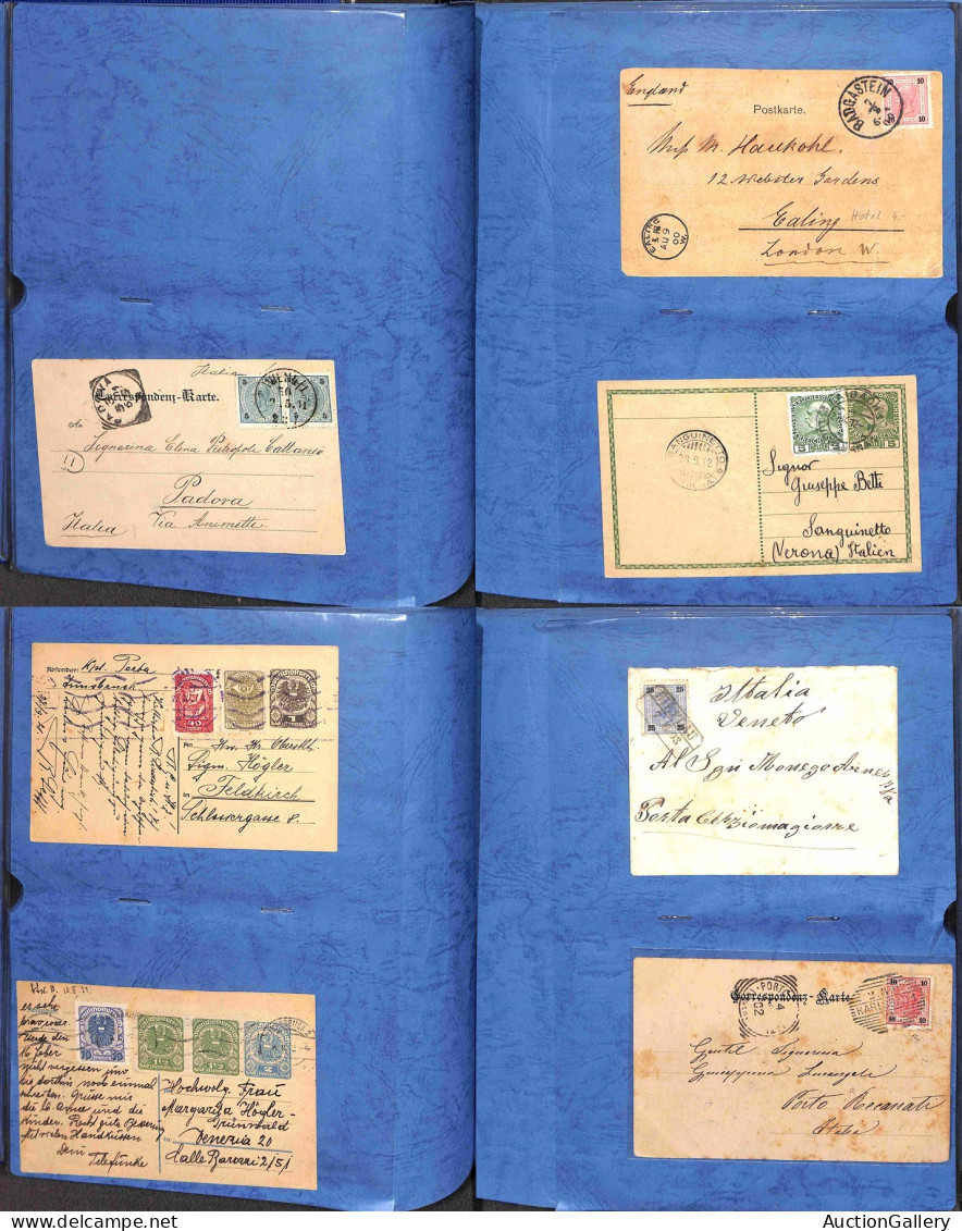 Lotti e Collezioni - Europa e Oltremare - AUSTRIA - 1880/1960 circa - Lotto di oltre 170 buste e cartoline del periodo i