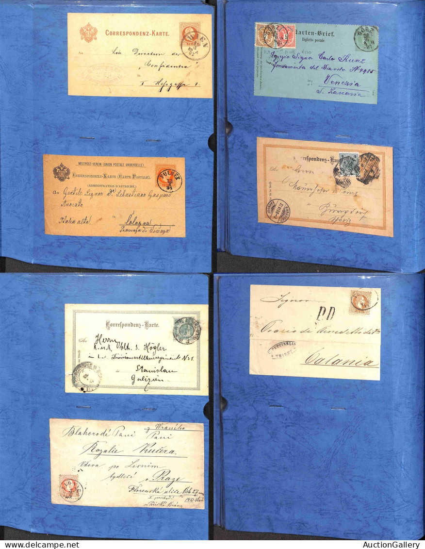 Lotti e Collezioni - Europa e Oltremare - AUSTRIA - 1880/1960 circa - Lotto di oltre 170 buste e cartoline del periodo i