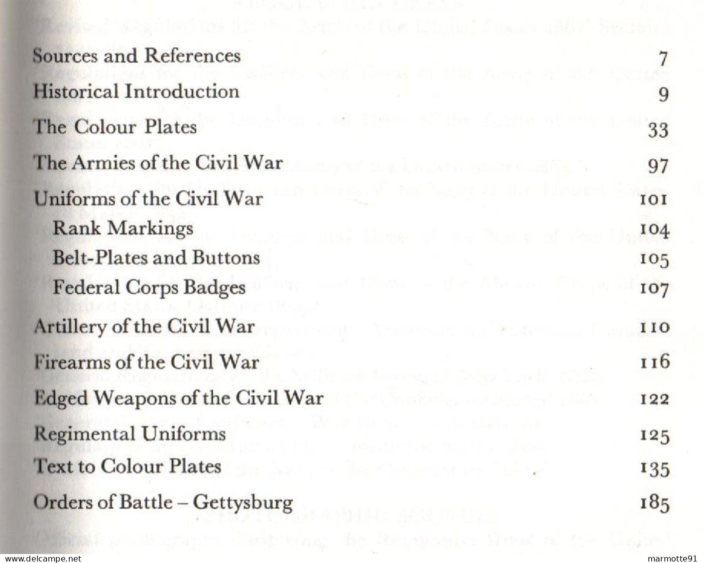 UNIFORMS OF THE CIVIL WAR UNIFORMES GUERRE SECESSION USA AMERIQUE 1861 1865 GUIDE COLLECTION - Inglese