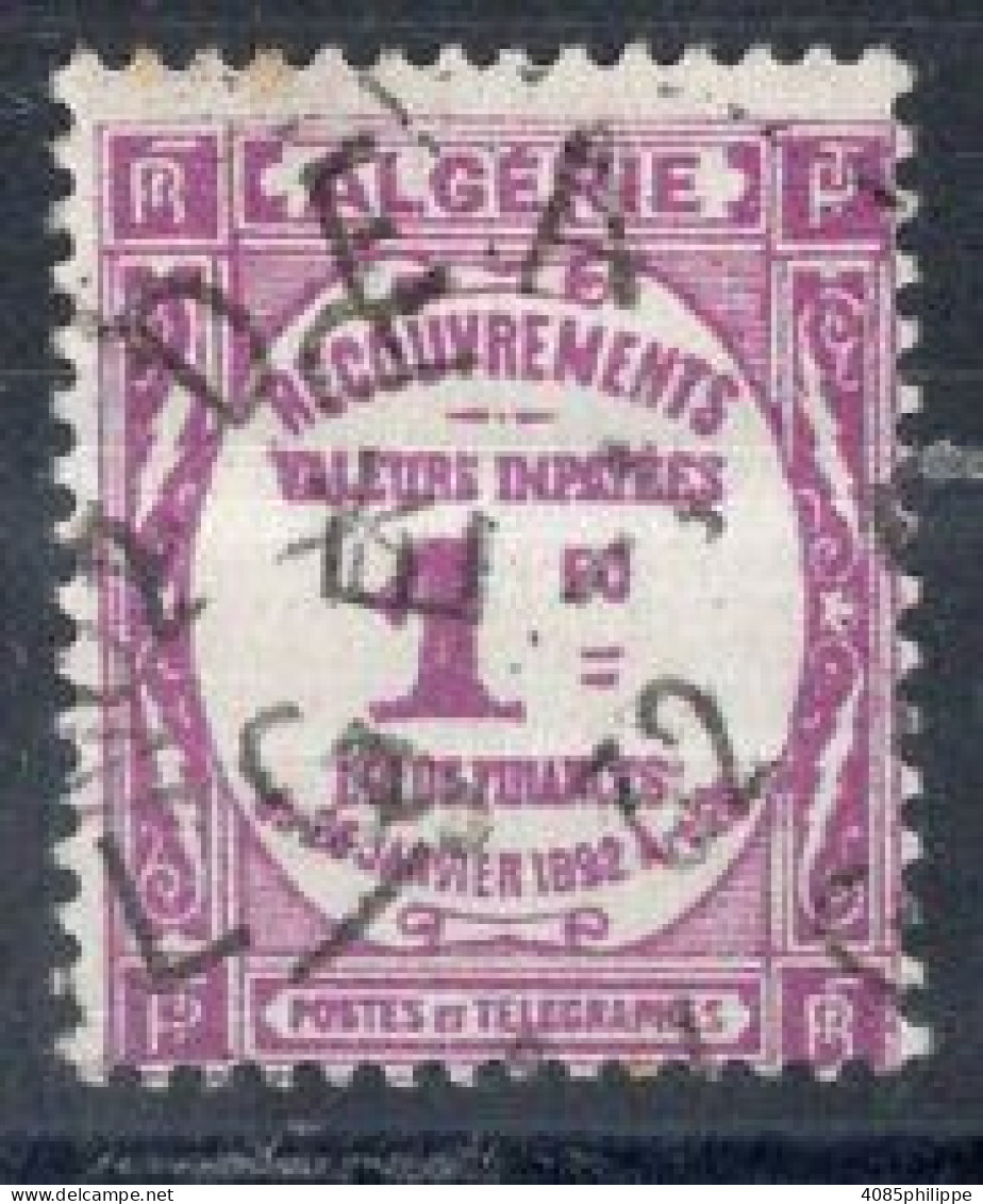 ALGERIE Timbre Taxe N°19 Oblitéré TB Cote 5€00 - Timbres-taxe