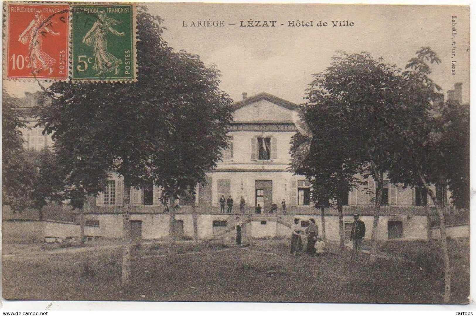 09 LEZAT  Hôtel De Ville - Lezat Sur Leze