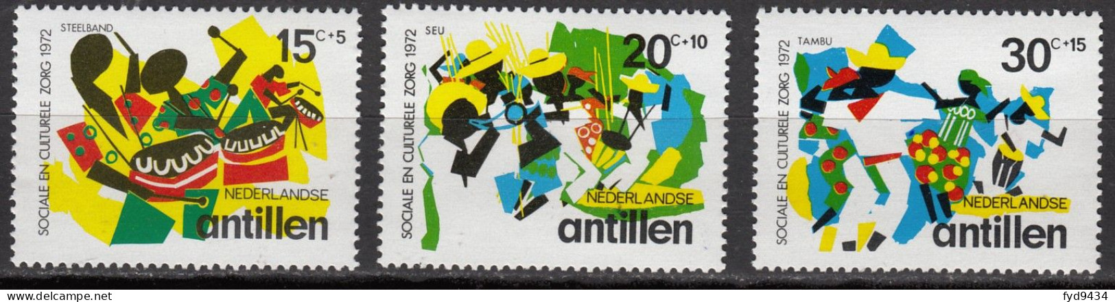 Du N° 434 Au N° 436 Des Antilles Néerlandaises - X X - ( E 1872 ) - Carnaval