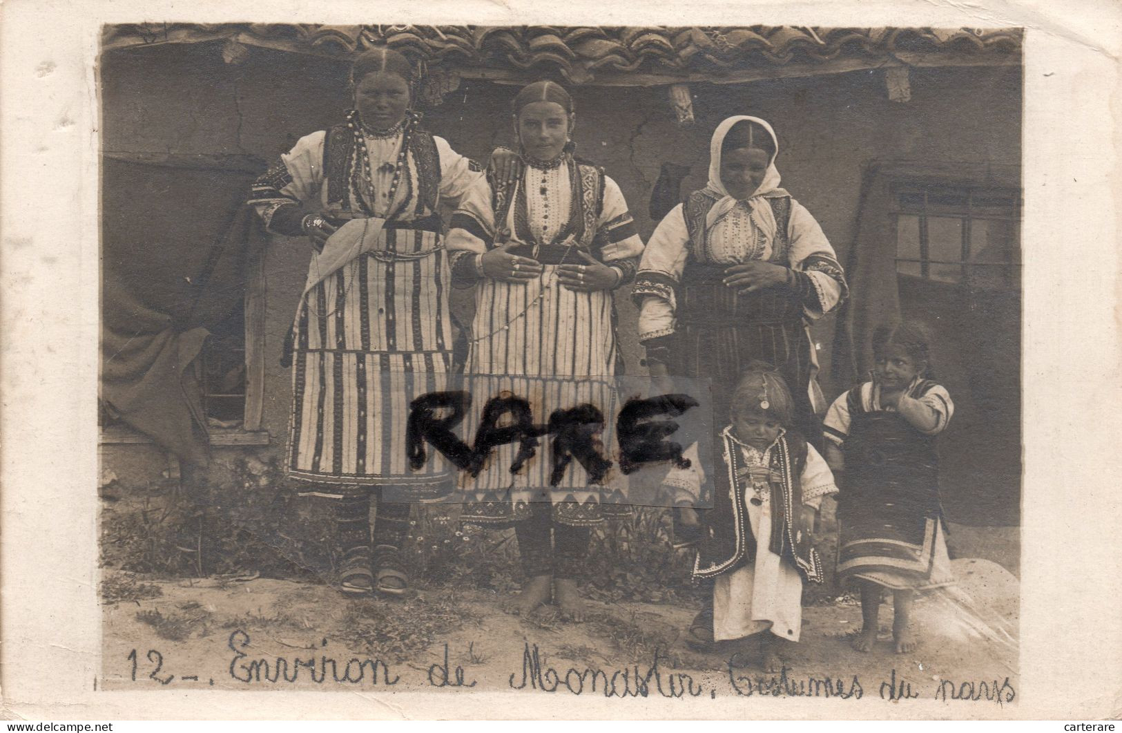 MONASTIR,MACEDOINE,GREECE,TURKEY,BTOLJ,OTTOMANE,BITOLA,SERBIE,PELAGONIE,CARTE PHOTO,RARE - Greece