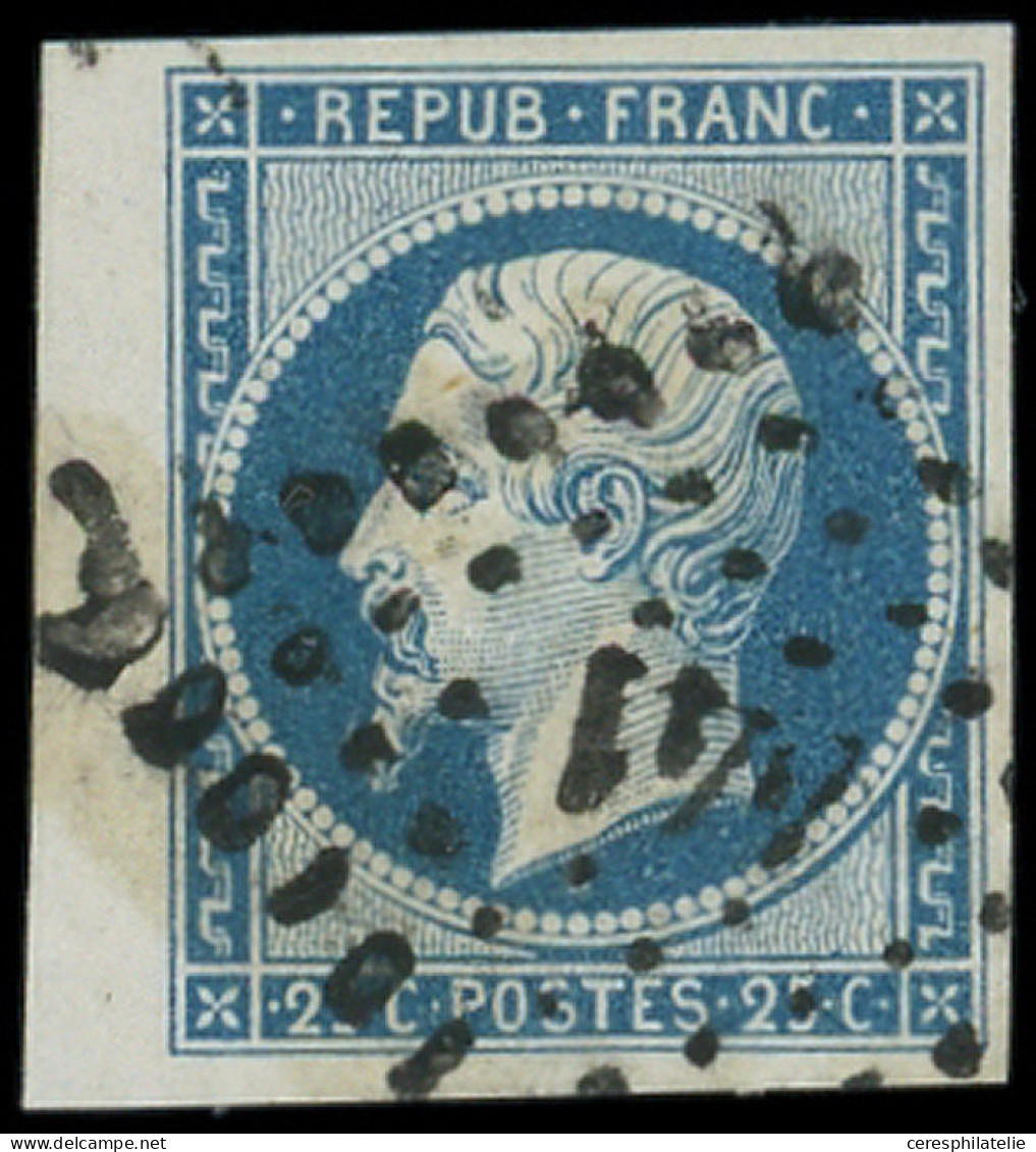 PRESIDENCE - 10   25c. Bleu, Petit Bdf, Obl. PC 441, Superbe - 1852 Luigi-Napoleone