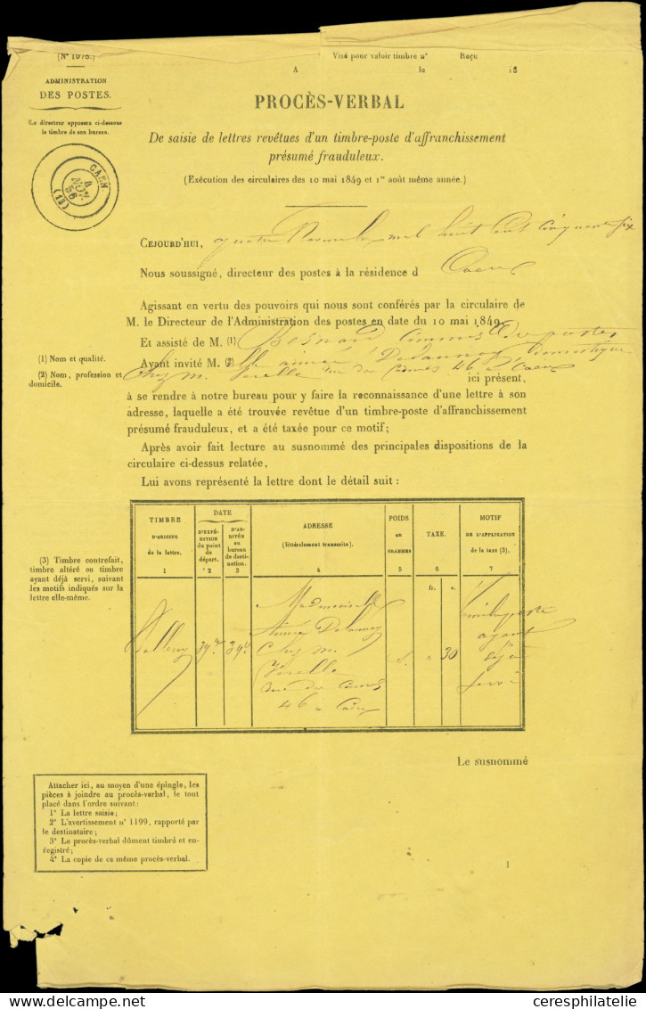 Let PRESIDENCE - 10   25c. Bleu, Défx, Obl. PC S. LSC, Càd T15 BALLEROY 3/11/56, Taxe 30 Et Dossier De Taxation, TB - 1849-1876: Periodo Clásico