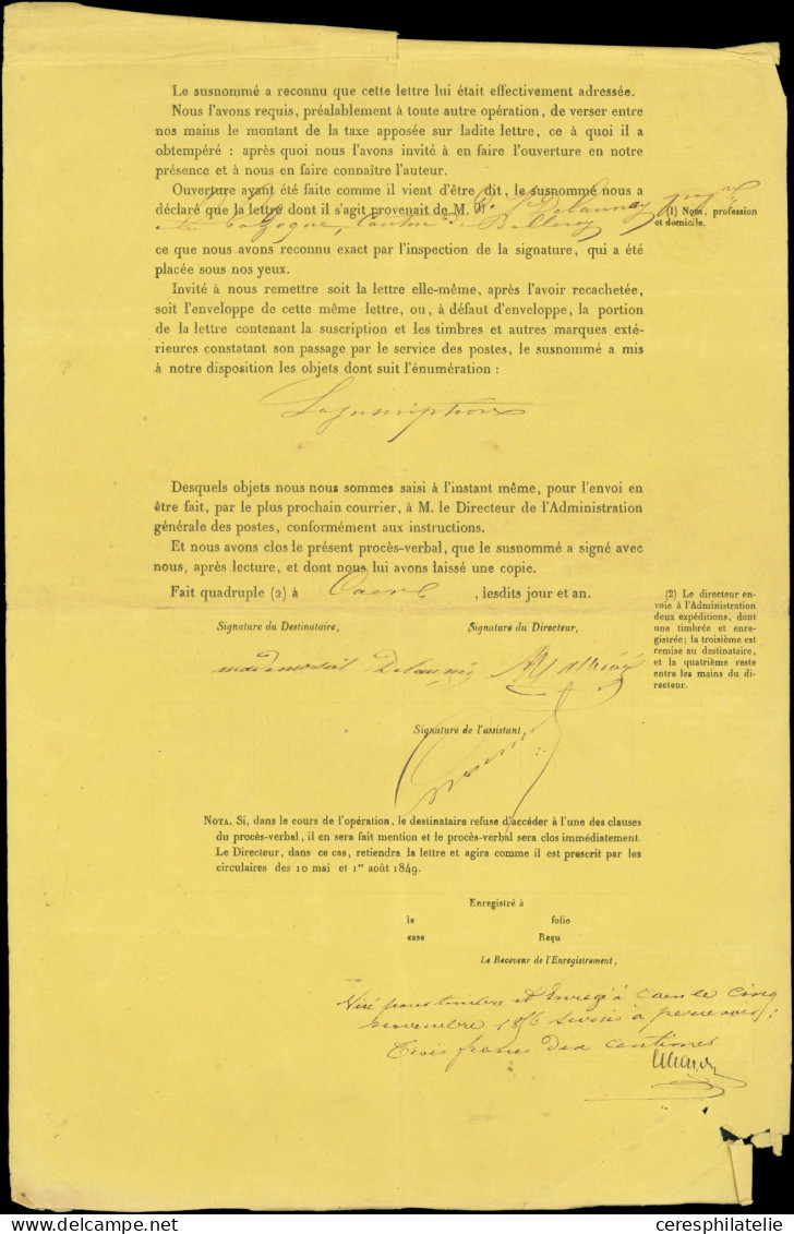 Let PRESIDENCE - 10   25c. Bleu, Défx, Obl. PC S. LSC, Càd T15 BALLEROY 3/11/56, Taxe 30 Et Dossier De Taxation, TB - 1849-1876: Période Classique