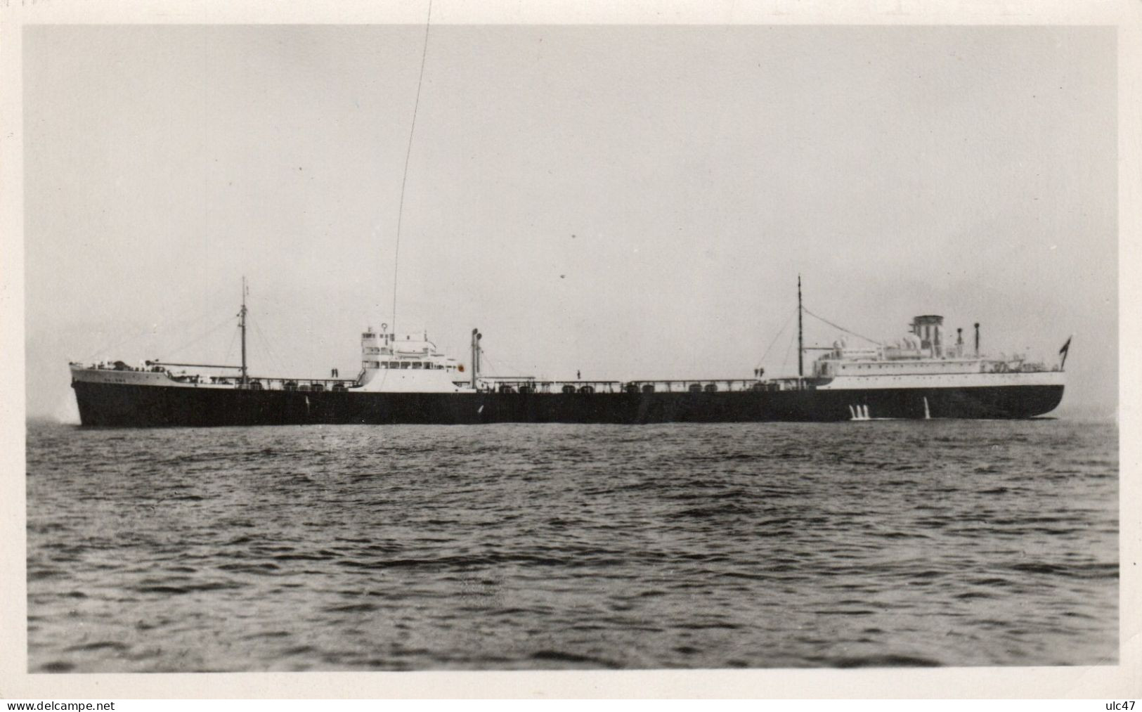 - Compagnie Auxiliaire De Navigation M/S "SALOME" - Armée NAVY - Scan Verso - - Pétroliers