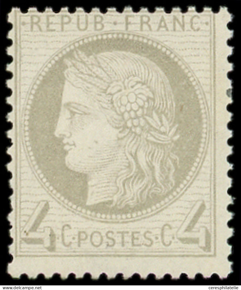 * CERES DENTELE - 52    4c. Gris, TB. C - 1871-1875 Ceres