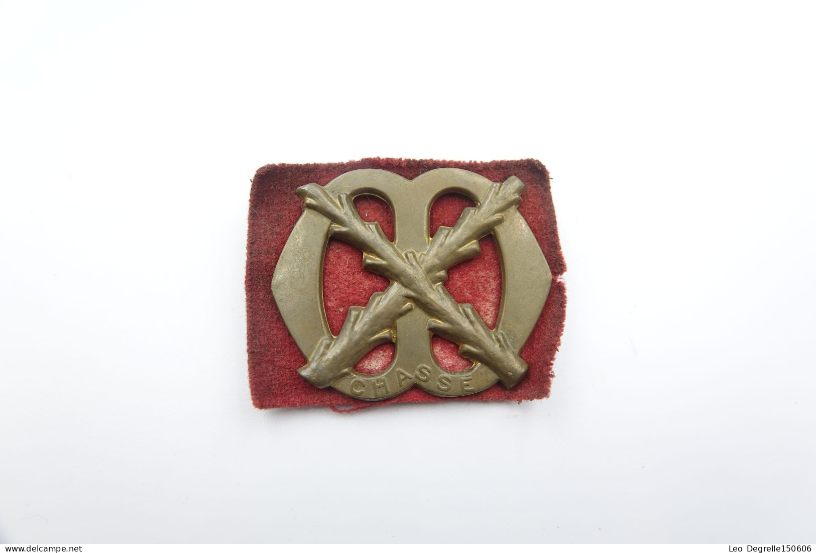 Militaria - INSIGNIA : Cap Badge : Regiment Infanterie Chassé - Nederland - Baret Embleem - Autres & Non Classés